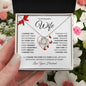 (BEST SELLER 🔥) To My Beautiful Wife | I Choose You | Love Knot Necklace | Gift for Soulmate