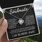(BEST SELLER 🔥)To My Soulmate | Through My Eyes | Love Knot Necklace
