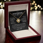 To My Daughter - I Believe In You | Love Mom | Love Knot Necklace