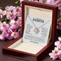 To My Beautiful Daughter | Love You Always | Love Knot Necklace - ALL4THEGIFTOFIT