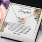 To My Amazing Daughter | I Believe in You - Dad | Interlocking Hearts