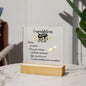 Congratulations Graduate 2023 | You Have The Power | Square Acrylic Plaque (LED Option) - ALL4THEGIFTOFIT
