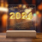 Class of 2024 | A Beautiful Beginning | Square Acrylic Plaque (LED Option)