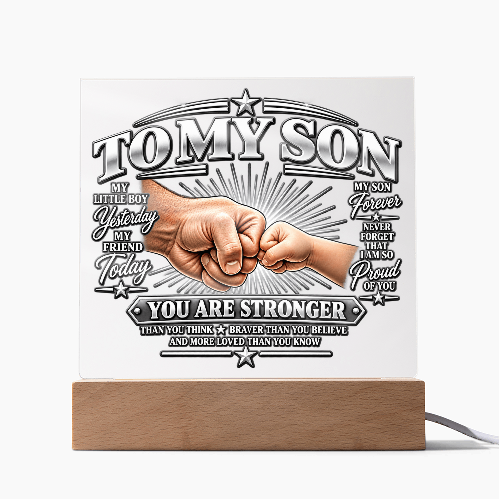 To My Son - You Are Stronger 2