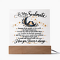 To My Soulmate Love Birds Acrylic