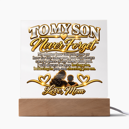 To My Son - Never Forget Love Mom 2