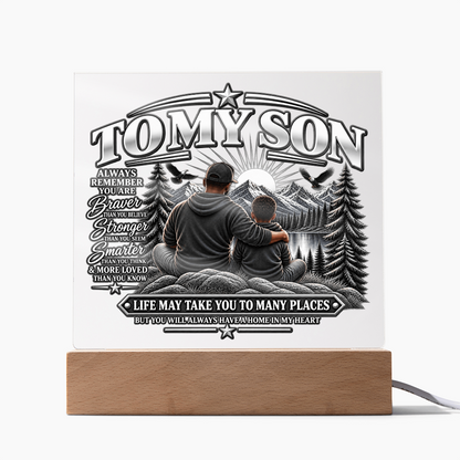 To My Son - Home in My Heart Black & White 2