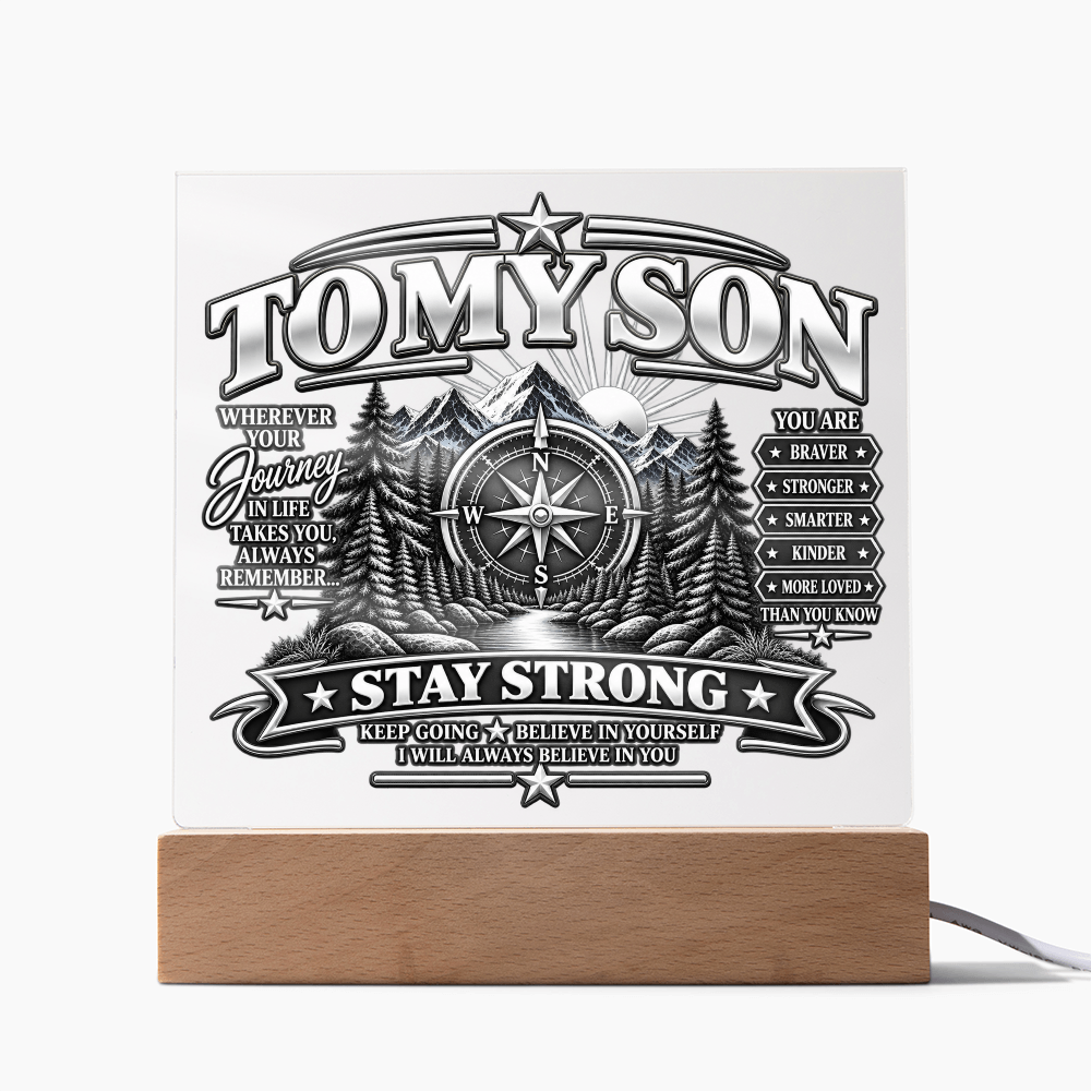 To My Son - Stay Strong 1