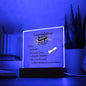 Congratulations Graduate 2023 | You Have The Power | Square Acrylic Plaque (LED Option) - ALL4THEGIFTOFIT