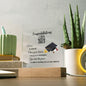 Congratulations Class of 2023 | Believe in Yourself | Square Acrylic Plaque (LED Option) - ALL4THEGIFTOFIT