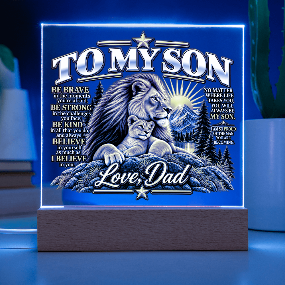 To My Son - Be Brave