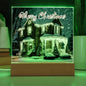 Merry Christmas Square Acrylic Plaque