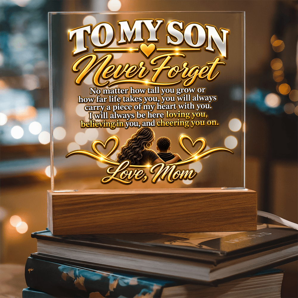 To My Son - Never Forget Love Mom 2