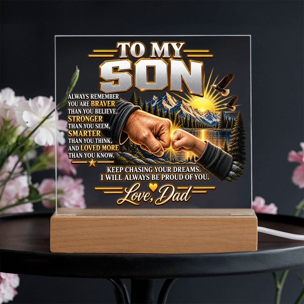 To My Son - Fist Bump 2