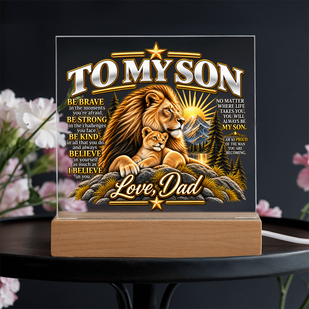 To My Son - Be Brave