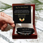 Hug From Heaven Bracelet (Black Card) | Men's "Love You Forever" Bracelet