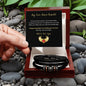 Hug From Heaven Bracelet (Black Card) | Men's "Love You Forever" Bracelet