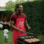 Dad The Grill Master Apron - Red WB