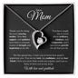 Dear Mom | I Am Grateful for You | Forever Love Necklace - Gift for Mother's Day, Birthdays, Holidays, Just Because - ALL4THEGIFTOFIT