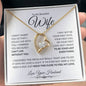 To My Beautiful Wife | Forever Love Necklace - WB | Gift for Soulmate