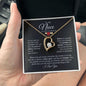 To My Niece on Your Graduation | Believe in Yourself | Forever Love Necklace - ALL4THEGIFTOFIT