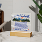 To My Soulmate Forever & Always Acrylic Plaque