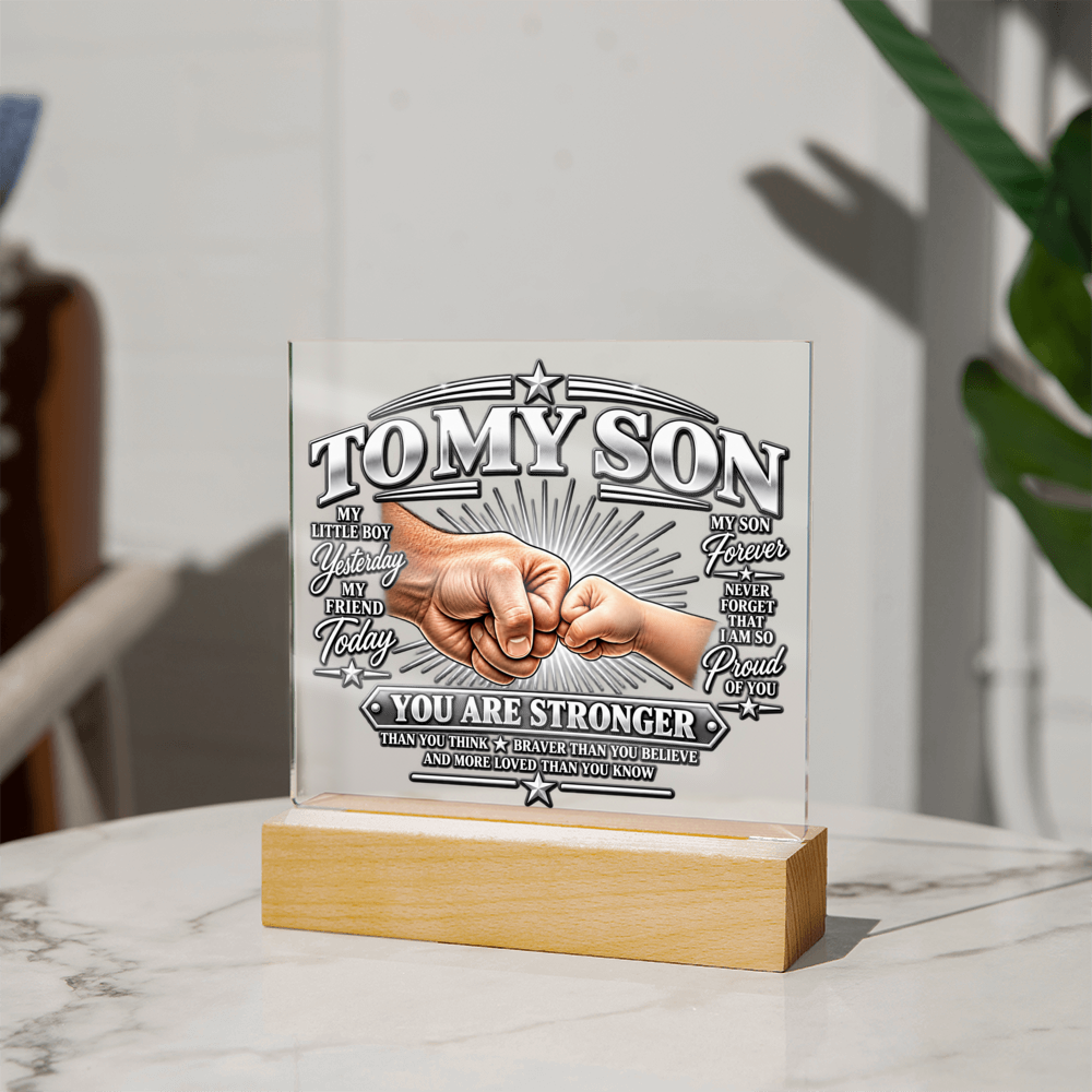 To My Son - You Are Stronger 2