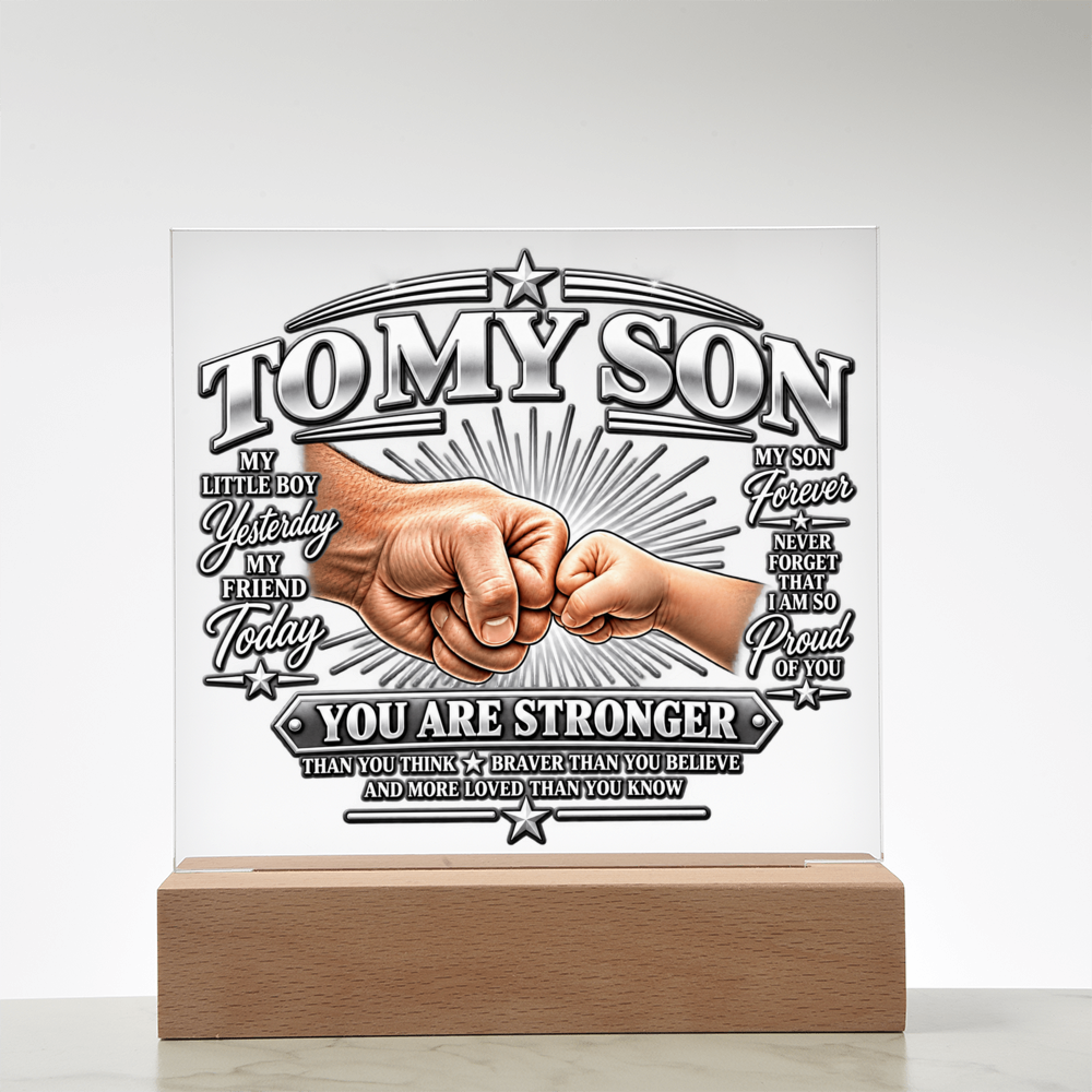 To My Son - You Are Stronger 2