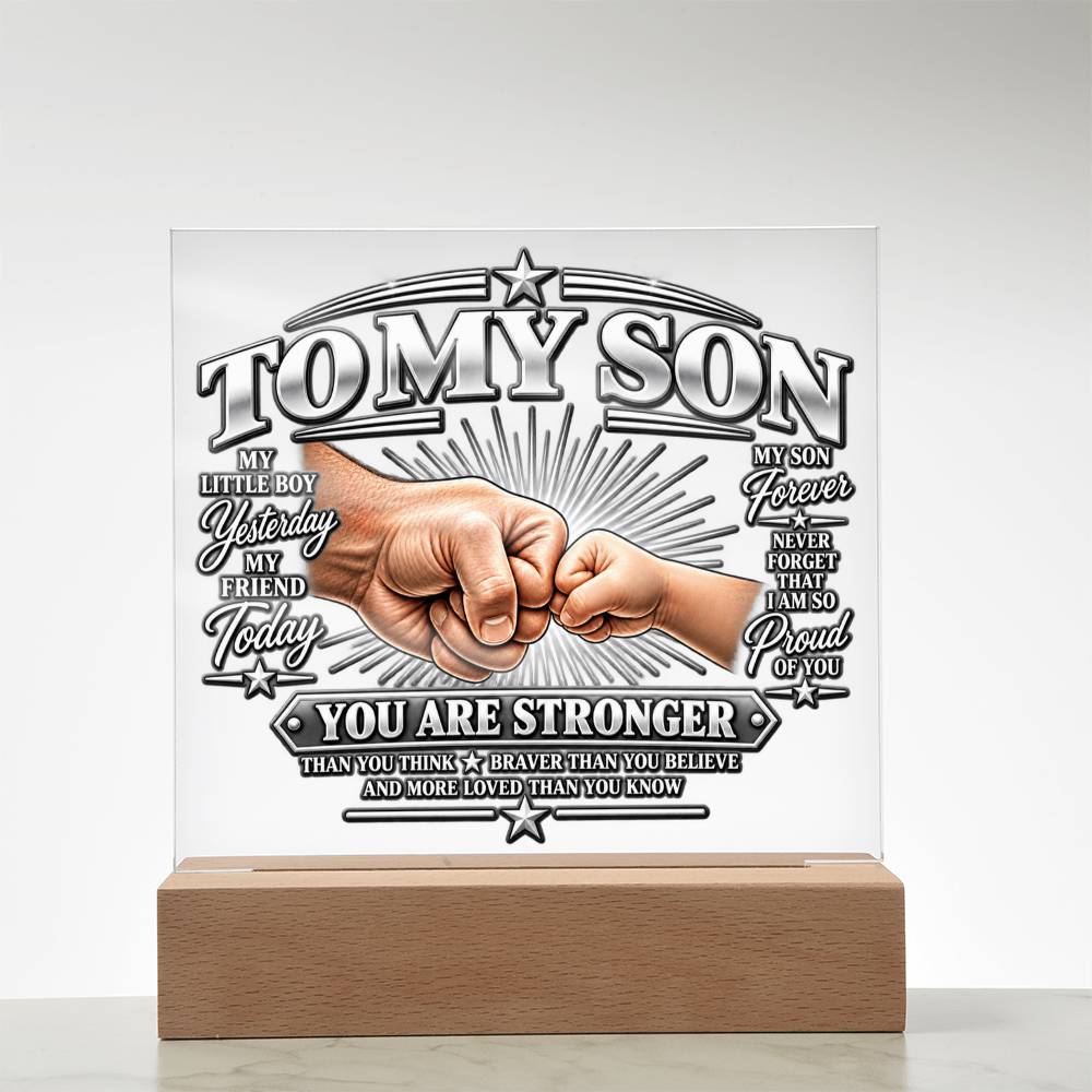 To My Son - You Are Stronger 2