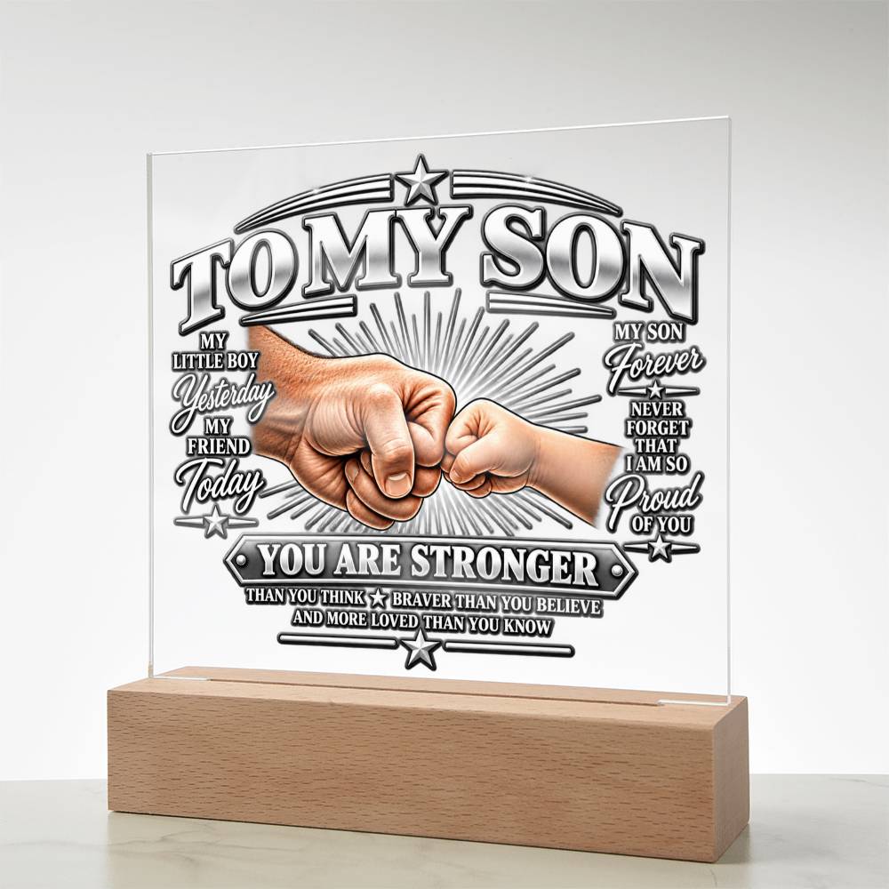 To My Son - You Are Stronger 2