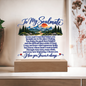 To My Soulmate Forever & Always Acrylic Plaque