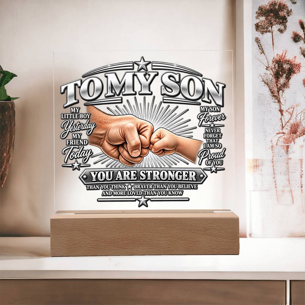 To My Son - You Are Stronger 2