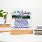 To My Soulmate Forever & Always Acrylic Plaque
