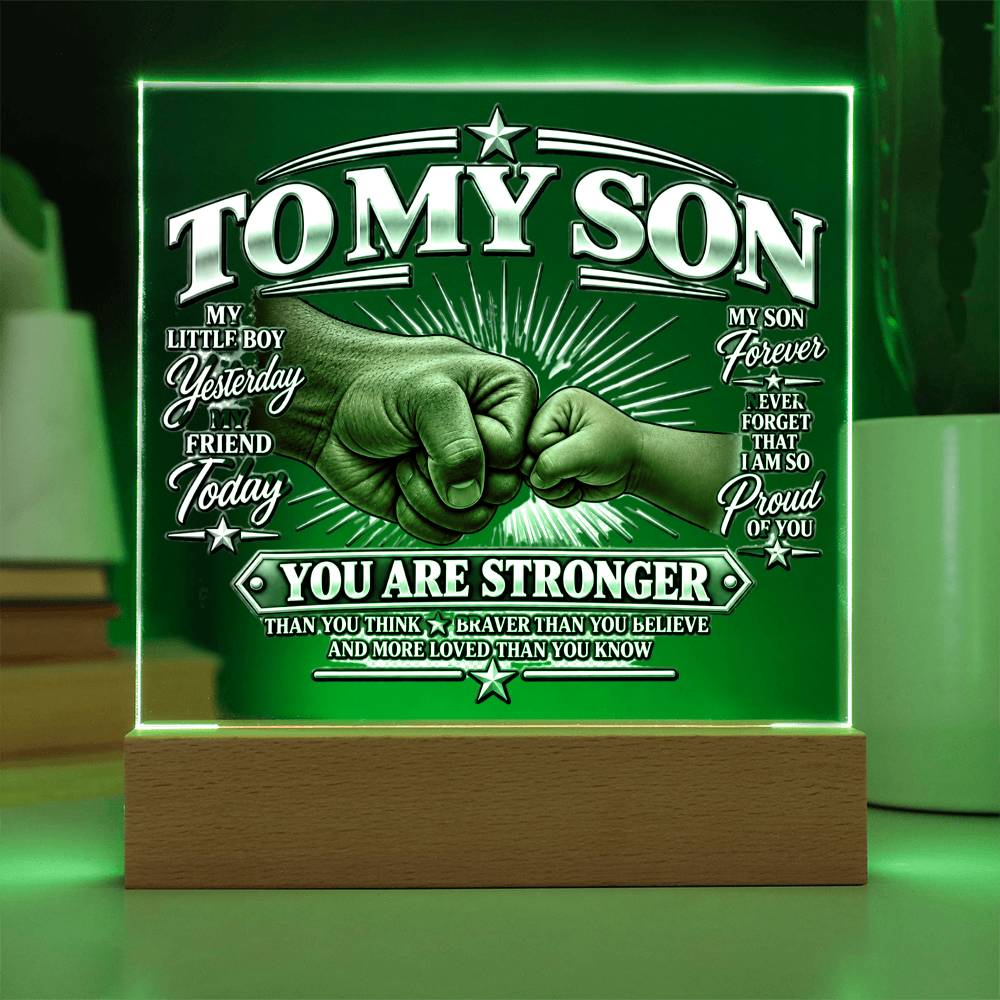 To My Son - You Are Stronger 1
