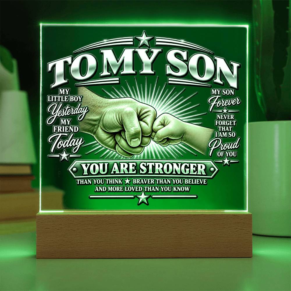 To My Son - You Are Stronger 2