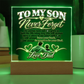 To My Son - Never Forget Love Dad 1