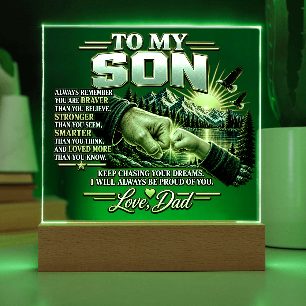 To My Son - Fist Bump 2