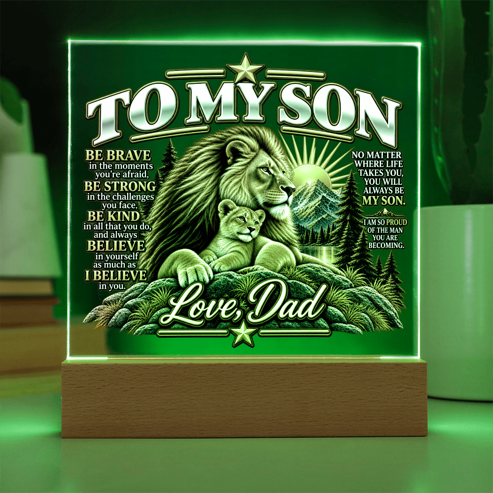 To My Son - Be Brave