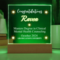 Raven Master's Degree Plaque