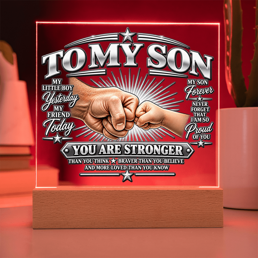 To My Son - You Are Stronger 2