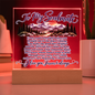 To My Soulmate Forever & Always Acrylic Plaque