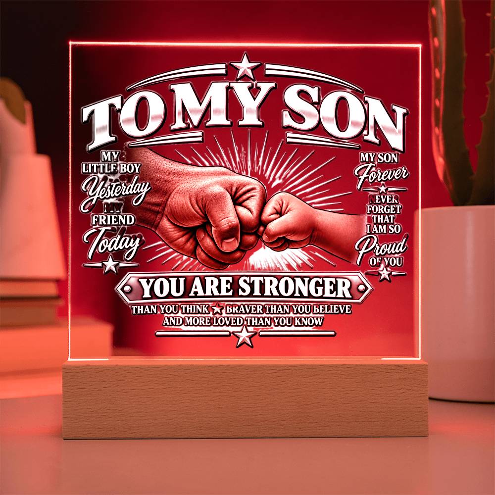 To My Son - You Are Stronger 1