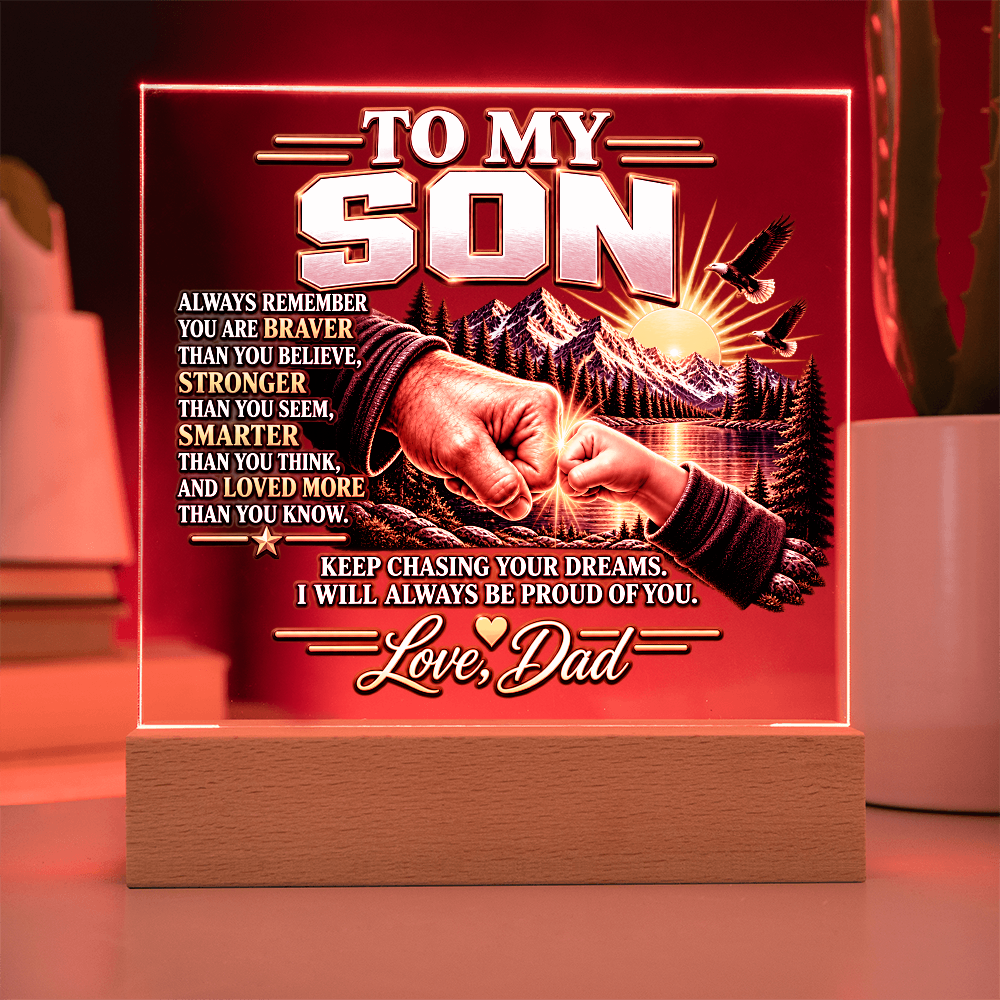 To My Son - Fist Bump 2