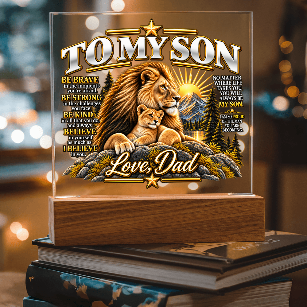 To My Son - Be Brave