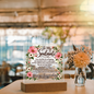 To My Soulmate Floral Acrylic Plaque