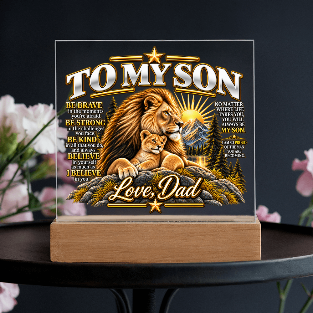 To My Son - Be Brave