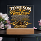 To My Son - Never Forget Love Mom 2