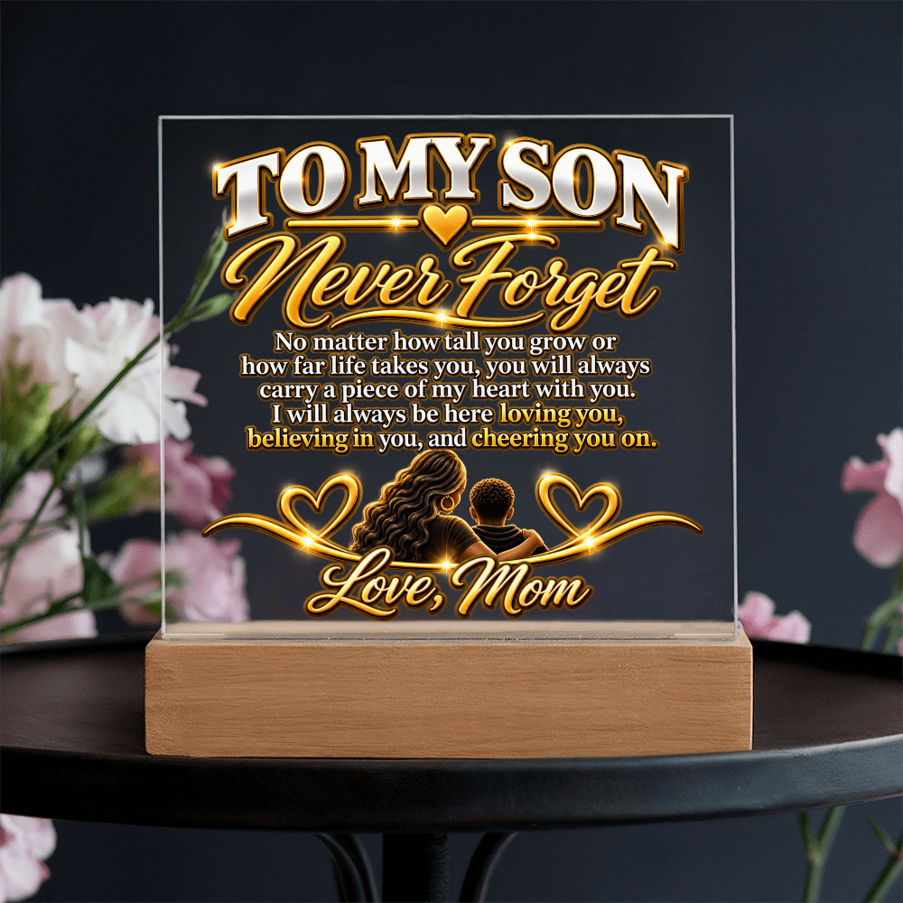 To My Son - Never Forget Love Mom 2