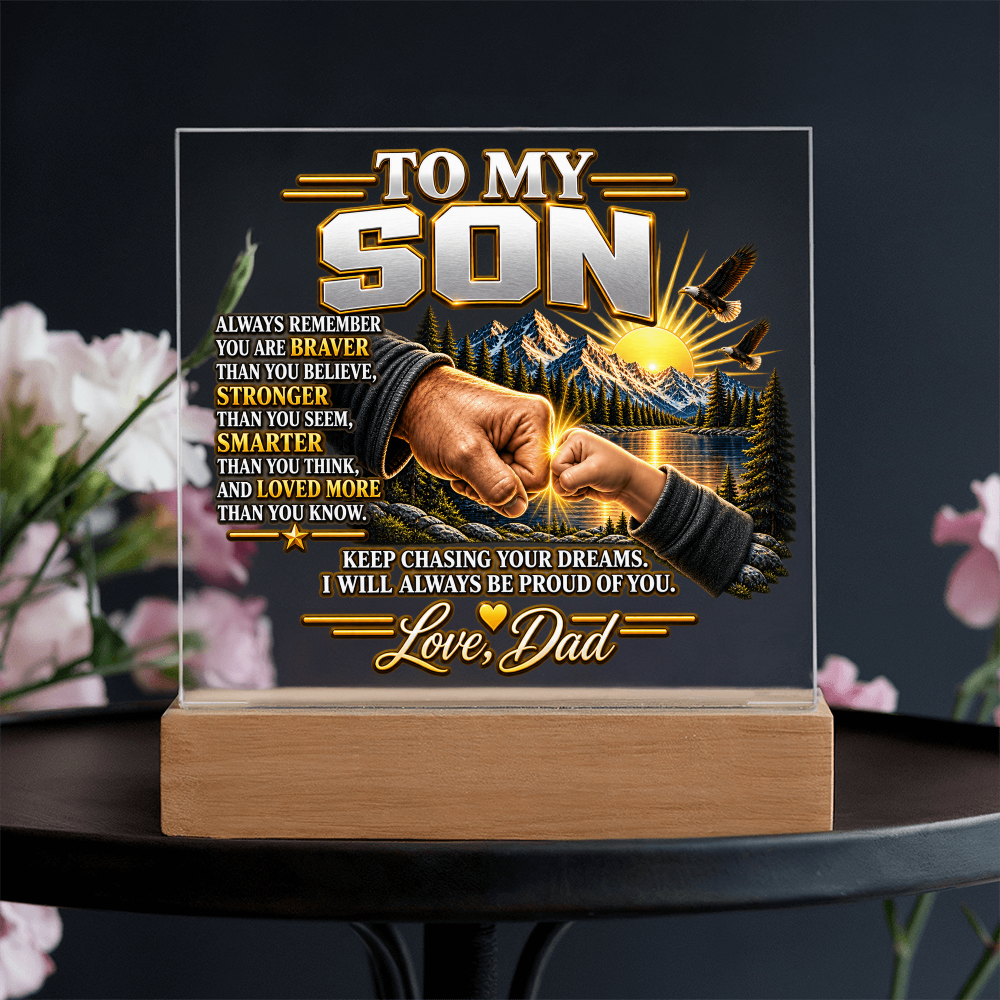 To My Son - Fist Bump 2