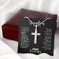 Grandson on Your Graduation | Believe in Yourself | Cross Neclace - ALL4THEGIFTOFIT